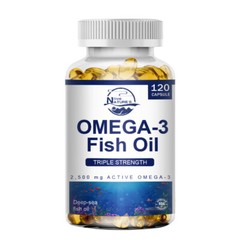 BEST TRIPLE STRENGTH OMEGA 3 FISH OIL CAPSULES 2500mg HIGHEST POTENCY 480 PILLS