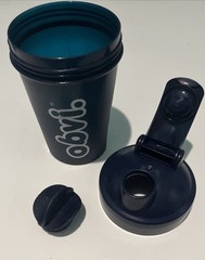 Blue Obvi Shaker Bottle 12oz Cup New BPA Free