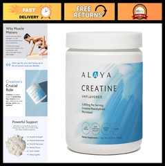 Micronized Creatine Monohydrate Powder – Pure Vegan Fuel for Strength & Focus, 5