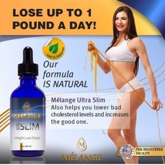 Melange Ultra Slim UNISEX Weight Loss Drops 2 oz