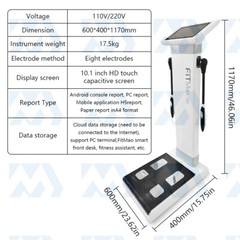 Professional Full Body Fat Analyzer Scanner Composition Analysis Machine FM280