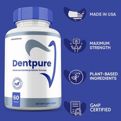 DentPure Capsules, High Strength Oral Health Formula, Dent Pure Pills (2 Pack)