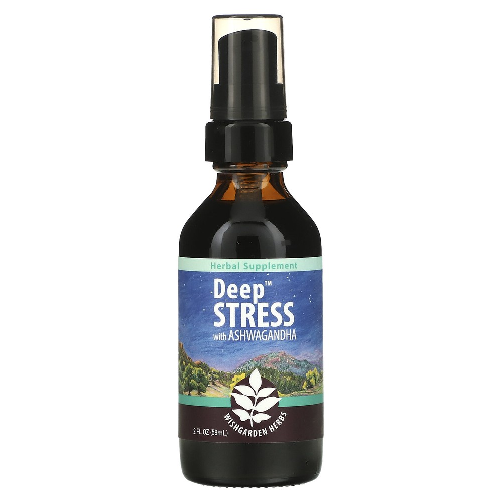 Deep Stress with Ashwagandha, 2 fl oz (59 ml)