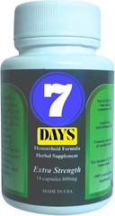 7 Days Hemorrhoid Support Herbal Supplement Hemorrhoids Relief Licorice Ginger