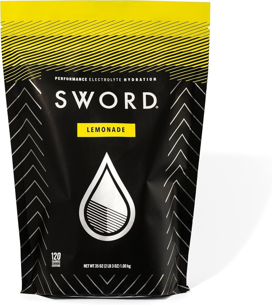SWORD PERFORMANCE Electrolyte Replenisher Powder Drink Mix,Lemonade,30-Serving R