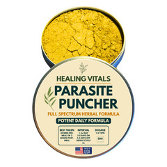 Parasite Puncher™ – Full Spectrum Herbal Parasite Detox Cleanse