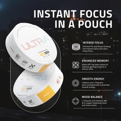 Ultra Focus Pouches (Tropical Pack, 3 Cans) 15 Count (Pack of 3)