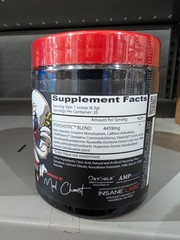 Insane Labz Pre Workout Powder Grape Flavor 30 Serv *EXP 1/2028*