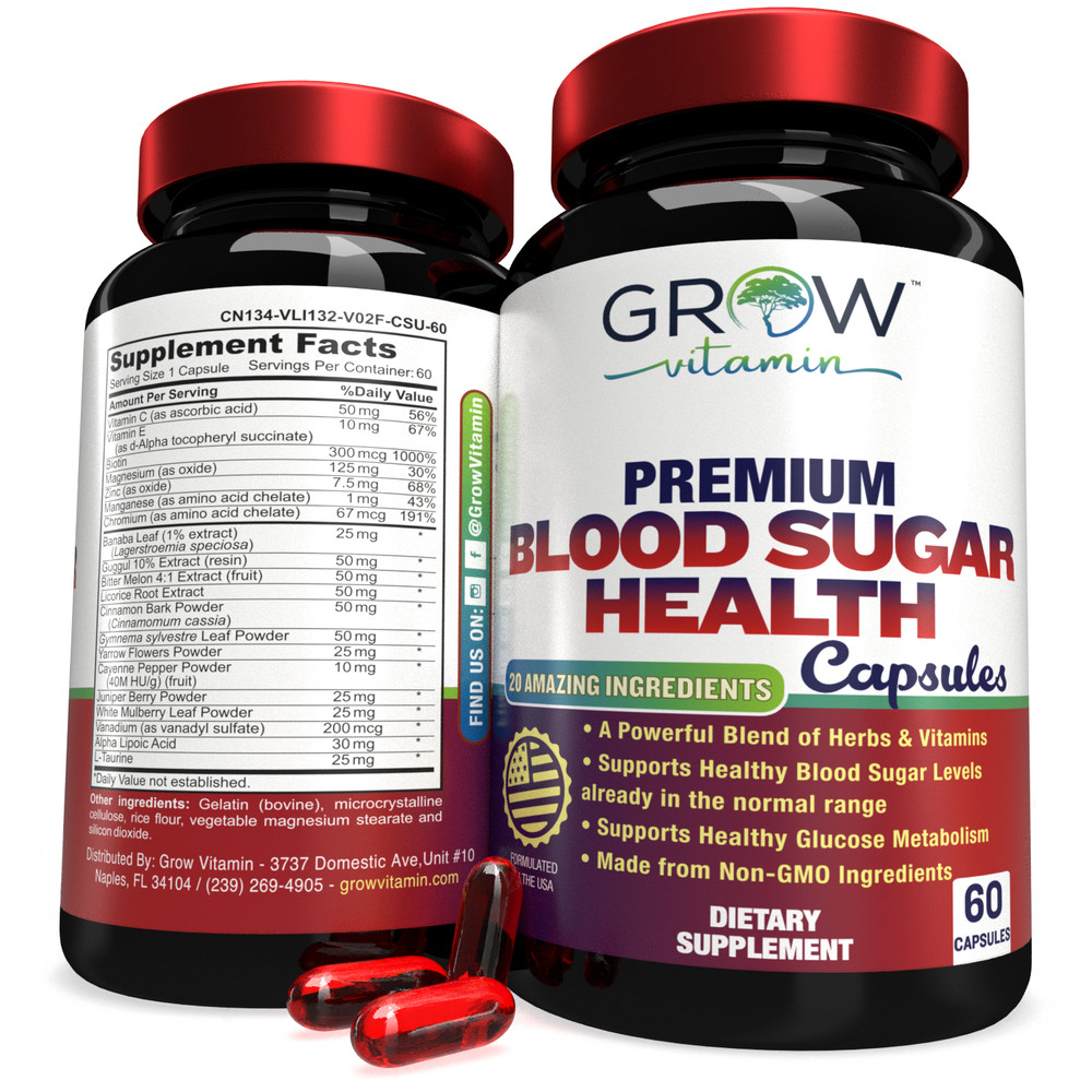 Blood Pressure Support Cardiovascular Health PREMIUM Dietary Supplement, 60 CAPS