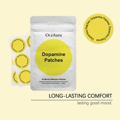 60 Patches Dopamine Patches Mood Support and Positivity Mental Wellness US