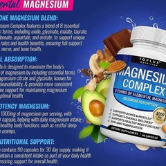 Magnesium complex 1000mg 7 types | Sleep musculoskeletal support 90
