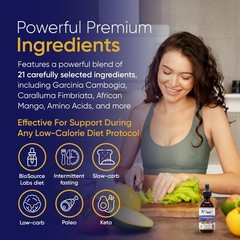 Biosource Labs Complex Promax Premium Diet Drops 2 Oz 2 Bottle Pack – 60 Day