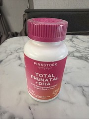 Pinkstork Total Prenatal DHA, Berry Scented Exp 2028