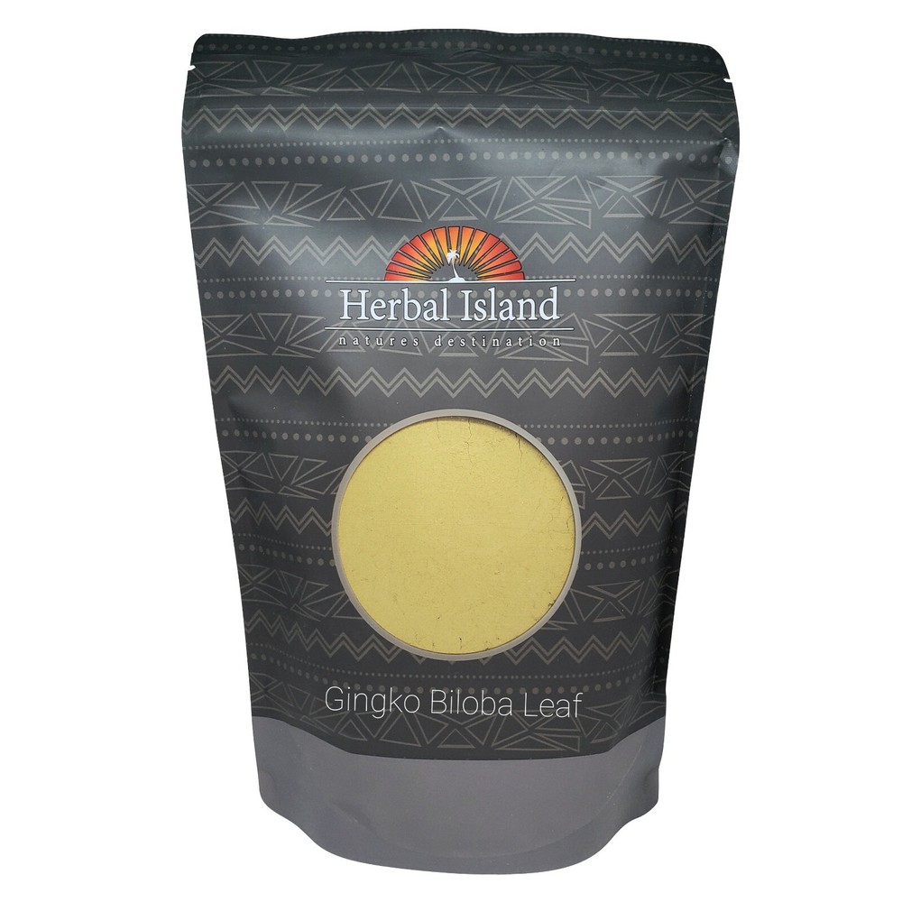 Ginkgo Biloba Leaf Powder – 1 LB Bulk Bag – Free Shipping