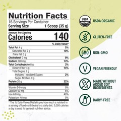 Purely Inspired Plant-Based Protein Powder for Men & Women, Creamy French…