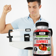 (2 Pack) Apple Cider Vinegar Gummies 1000mg for Weight Loss Cleanse Compare Goli