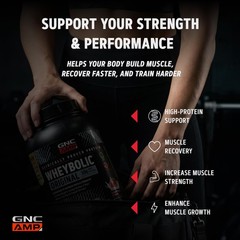 Gnc Amp Wheybolic- Clinically Studied Whey Protein Powder For Workout Active