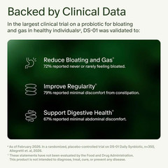 Seed Daily Synbiotic – Digestive & Gut Health – Immune Support – 60ct