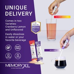 MemoryXL, Magnesium L-Threonate: Brain Supplement for 1.88 Pound (Pack of 1)