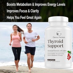 Suplemento Naturales Para La Tiroides Con Yodo Acelerar Aumentar El Metabolismo