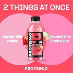 Protein2o Clear Whey Drink Strawberry Watermelon 20g 16.9oz 12 Pack