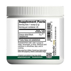 Black Raspberry Powder 3.2 Oz By Eclectic Herb