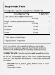 Kyolic #102 Aged Garlic Extract Cleanse & Digestion 200 Veg Capsules