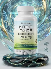 Nitric Oxide Booster Capsules 2400mg Per Serving – Ship from USA\
