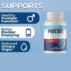 Prostate Plus+ Prostate Support Formula /Daily Men’s Wellness Supplement 60 Caps