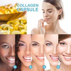 Multi Collagen Peptides Gummies Types I, II, III, V, X – Skin, Hair & Nails