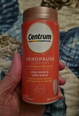 Centrum Menopause Support + Clear Mind & Calm Mood Supplement 30 Tablets Exp3/26