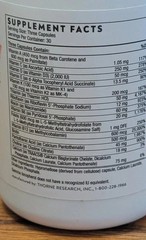 Thorne Multi-Vitamin Elite AM – 90 Capsules – Exp 6/2026