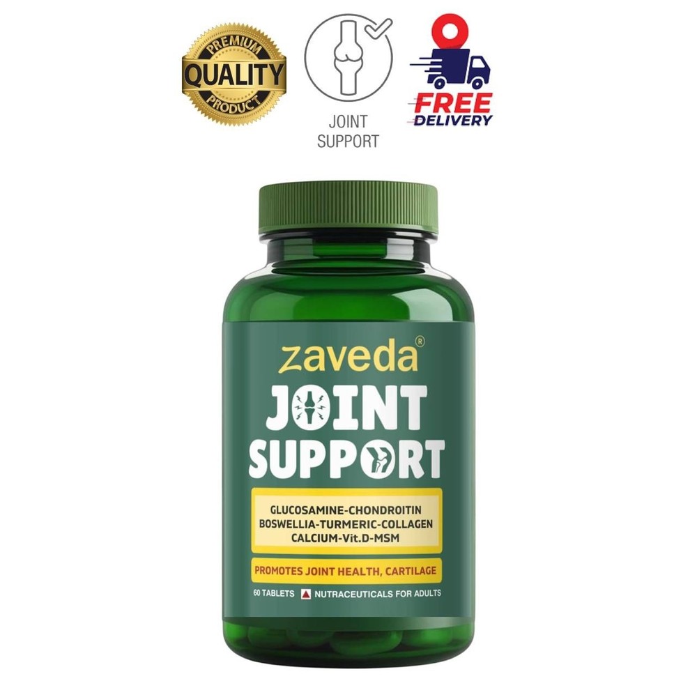 Z.aveda Joint Support Glucosamine MSM Collagen 60 Tablets