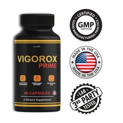(3 Pack) Vigorox Prime Max Performance Supplement, VigoroxPrime Capsules