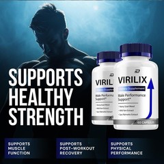 (5 Pack) Virilix for Men Capsules – Virilix Vitamin Complex Pills Energy Support