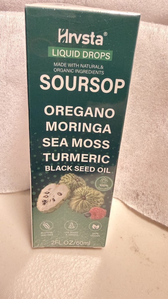 Soursop Multivitamin Liquid Drops, Bitters 2 Fl Oz (Pack of 1) only one