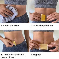 Japanese Shaping Slimming Patch Belly Abdomen Weight Loss Women Burning Fat USA