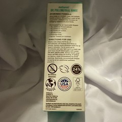 GuruNanda Oil Pulling Farmed Mint mouthwash for Complete Oral Hygiene – 8oz NEW