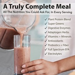 PlantFusion Complete Meal Replacement Protein Powder Chocolate Caramel 2 lb 910g
