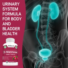D-Mannose 1000mg Complex Capsules Maintain Bladder and urinary function health