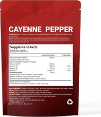 VivoNu Cayenne Pepper Softgels Supplement, Heart and Blood Vessel Wellness