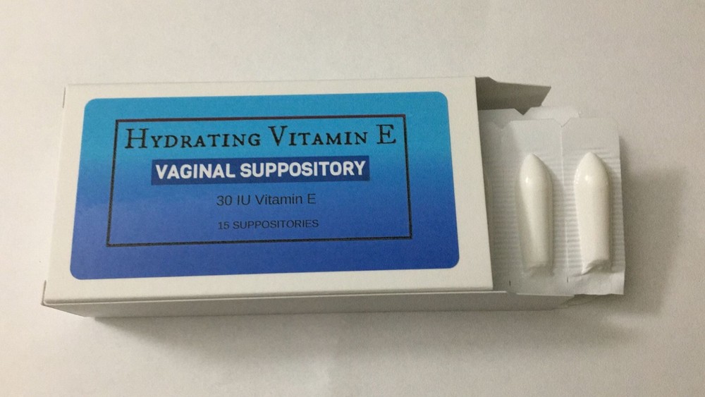 Hydrating Vitamin E Vaginal Suppository – 15 Count (Buy 2, Get 1 Free)