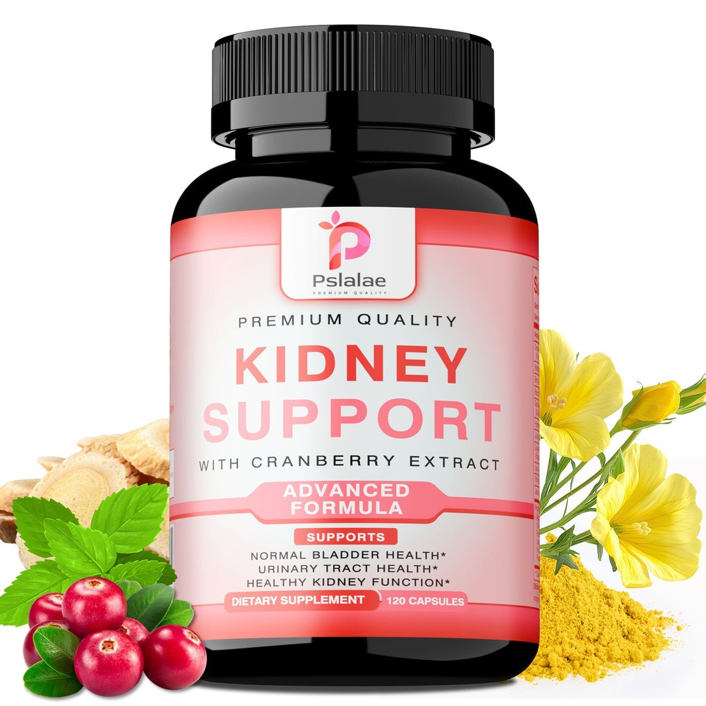 Kidney Support – with Cranberry, Astragals – Kidney Detox and Bladder Cleanse