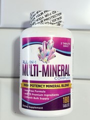 Elevate Recovery All In 1 Multi-Mineral Supplement 120 Caps 12/2026