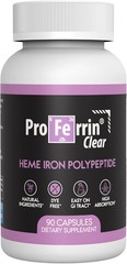 Proferrin Clear | US Made heme Iron for high Absorption Easy on GI Tract…