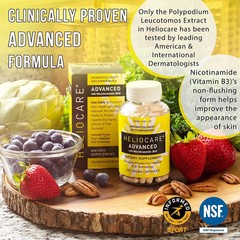 Heliocare Advanced Nicotinamide B3 Skin Health 120 Capsules Exp: 07/2028
