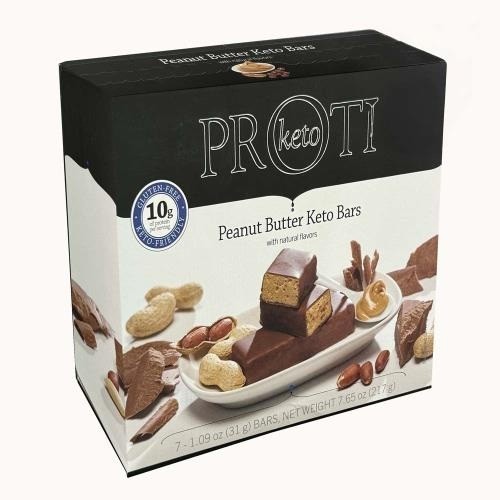 single unit Proti Peanut Butter Keto Bar