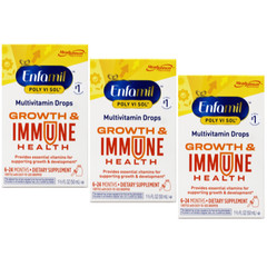3 Pack – Enfamil Poly-Vi-Sol Vitamin Drops – 50 ML Each