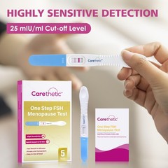 5 Pack FSH Menopause Test Kit, Midstream, At-Home, High-Sensitivity Detection