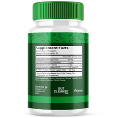 (3 Pack) Gut Cleanse Capsules, Detox Pills for Men and Women (180 Capsules)